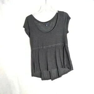 American Eagle Outfitters Black beaded top Sz M